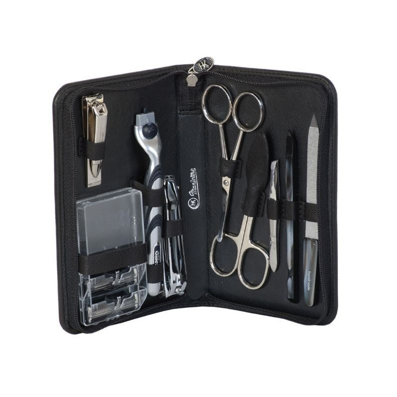 Trousse De Manucure / Nécessaire De Voyage En Cuir - Marque 